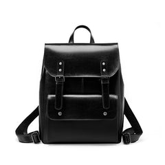 Classic Everyday Leather Backpack