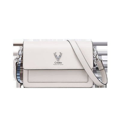French Cowhide Elegant Leather Bag