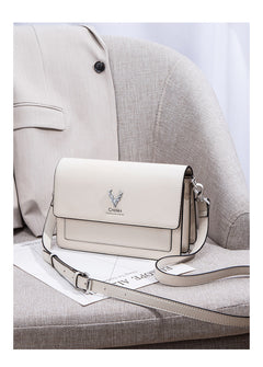 French Cowhide Elegant Leather Bag