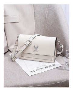 French Cowhide Elegant Leather Bag