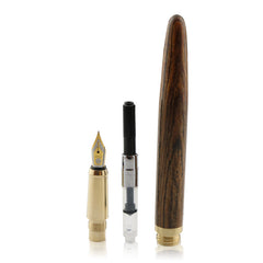 African Rosewood Brass Vintage Fountain Pen