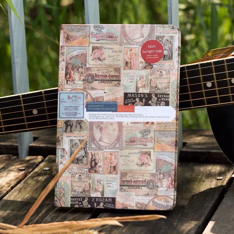 Hardcover Retro Notebook