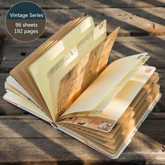 Hardcover Retro Notebook