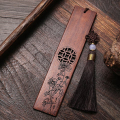 Mahogany Ebony Hollow Nanmu Bookmark Set