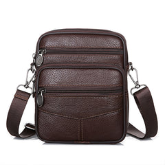 Men's Genuine Leather Shoulder Bag